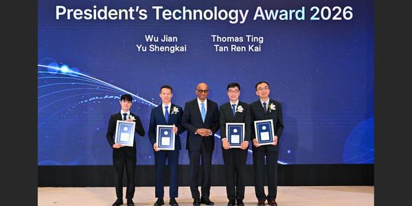 A*STAR NMC and MPA Team Receives President’s Technology Award for Transforming Marine Fuel Measurement